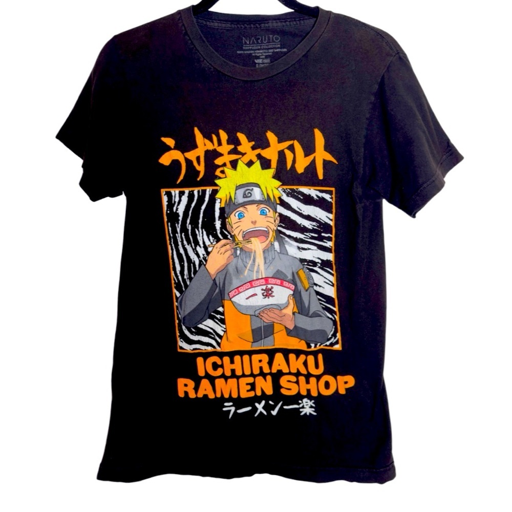 Naruto Black Ichiraku Ramen Graphic Tee Small